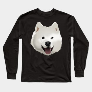 samoyed is my spirit dog Long Sleeve T-Shirt